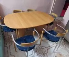 6 Chair Dining Table