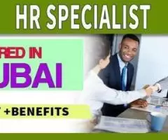 Human Resources Specialist Required in Dubai