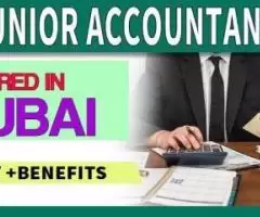 Junior Accountant Required in Dubai