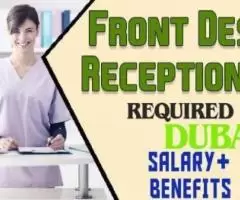 Front Desk Receptionist Required in Dubai