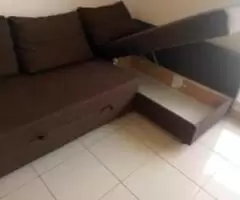 Ikea Lshape Sofa bed