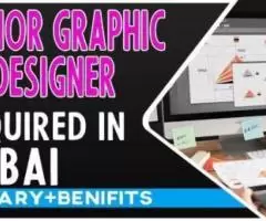 Senior Graphic Designer Required in Dubai