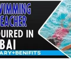 Swimming Teacher Required in Dubai