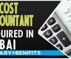 Cost Accountant Required in Dubai