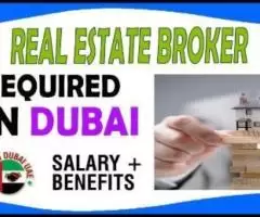 Real Estate Broker Required in Dubai