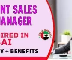 Event Sales Manager Required in Dubai