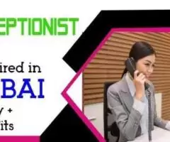 Receptionist Required in Dubai