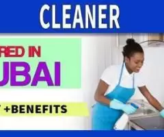 Cleaner Required in Dubai