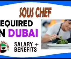 Sous Chef Required in Dubai