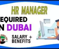 Human Resources Manager Required in Dubai