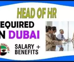 Head of HR Required in Dubai