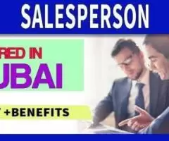 Salesperson Required in Dubai