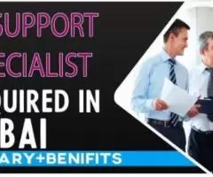 IT Support Specialist Required in Dubai