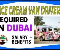 Ice Cream Van Driver Required in Dubai