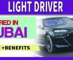 Light Driver Required in Dubai