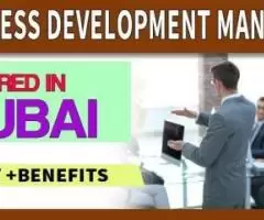 Business Development Manager Required in Dubai