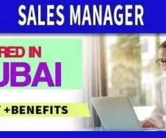 Sales Manager Required in Dubai