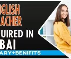 English Teacher Required in Dubai