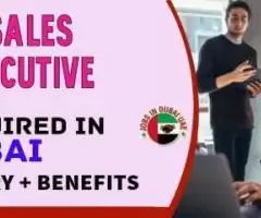 Sales Executive Required in Dubai