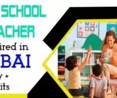 PRE School Teacher Required in Dubai