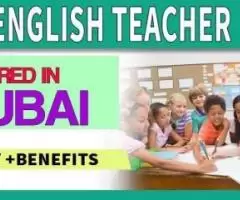 English Teacher Required in Dubai