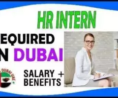 HR Intern Required in Dubai