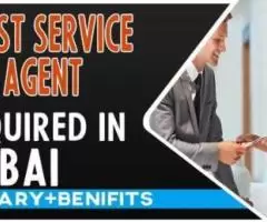 Guest Service Agent Required in Dubai