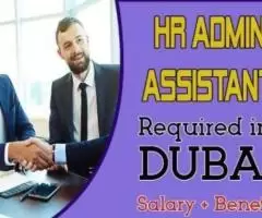 HR Admin Assistant Required in Dubai