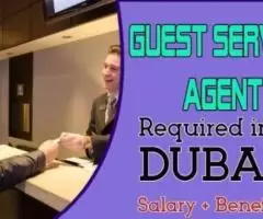 Guest Service Agent Required in Dubai