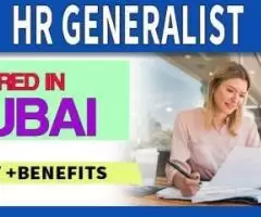 Human Resources Generalist Required in Dubai