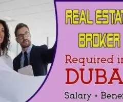 Real Estate Broker Required in Dubai