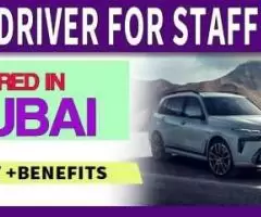 DRIVER FOR STAFF Required in Dubai