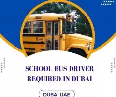 School Bus Driver Required in Dubai