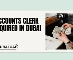 Accounts Clerk Required in Dubai