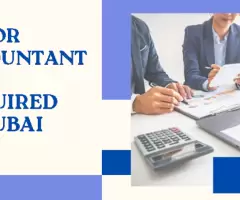 Junior Accountant Required in Dubai