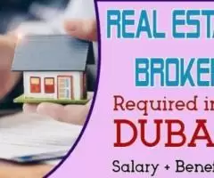 Real Estate Broker Required in Dubai