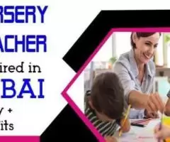 Nursery Teacher Required in Dubai