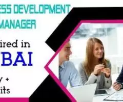 Business Development Manager Required in Dubai