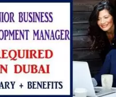 Senior Business Development Manager Required in Dubai