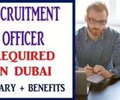 Recruitment Officer Required in Dubai