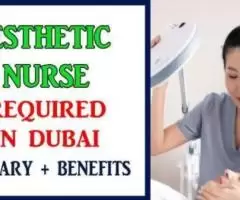 Aesthetic Nurse Required in Dubai