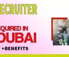 Recruiter Required in Dubai