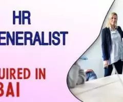 Human Resources Generalist Required in Dubai