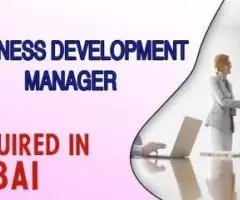 Business Development Manager Required in Dubai