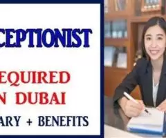 Receptionist Required in Dubai