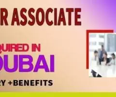 Human Resources Associate Required in Dubai