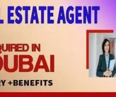 Real Estate Agent Required in Dubai