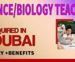 Science/Biology Teacher Required in Dubai