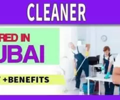 Cleaner Required in Dubai