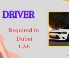 Driver Required in Dubai